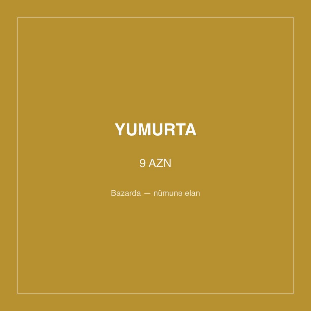 Kənd yumurtası, 30 ədəd